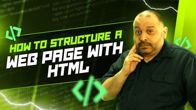 How to Structure a Web Page with HTML