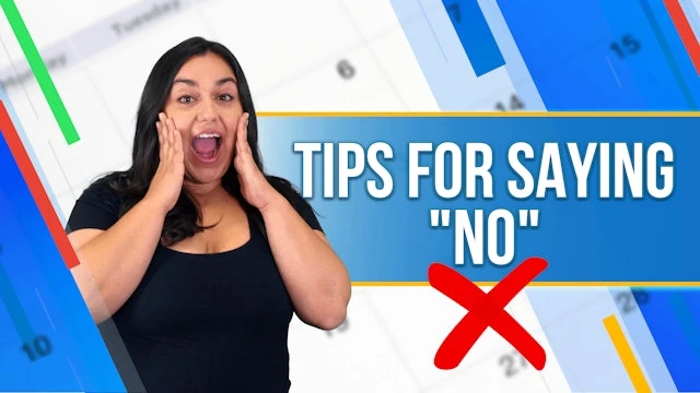 Tips for saying "No"