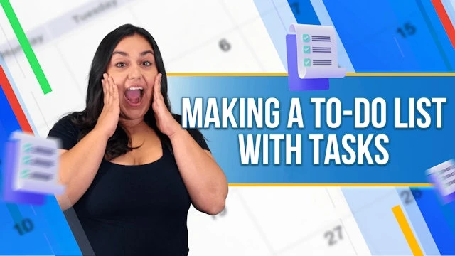 Making a to-do list with Tasks
