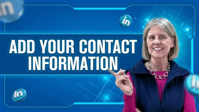 Add Your Contact Information